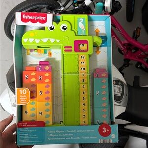 Fisher-Price Colorful Alligator Learning Blocks